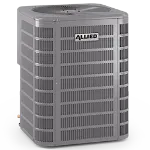 Allied heat pump for quiet, energy-efficient home heating and cooling