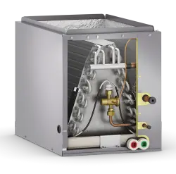 Allied 7EC-01 evaporator coil, factory-installed TXV, multi-refrigerant compatible